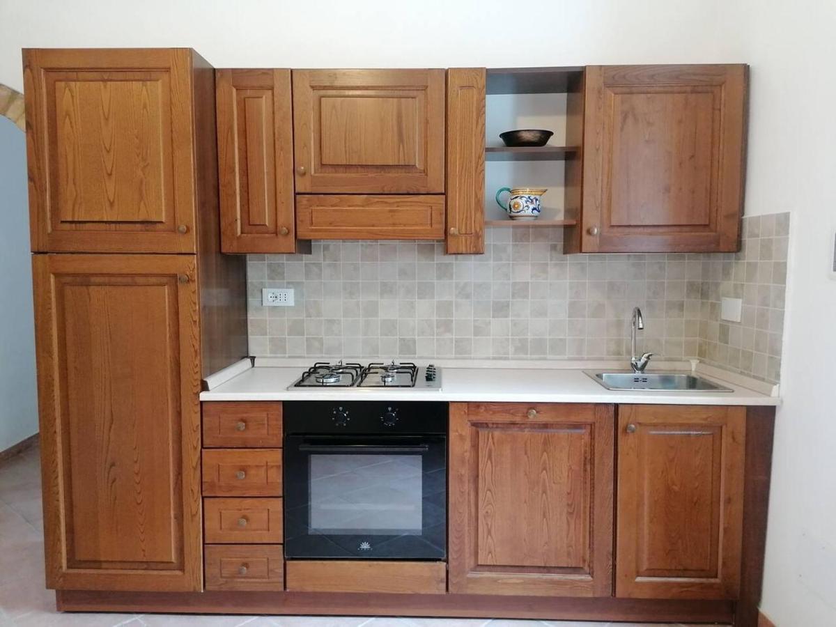 Appartamento Casa Mosaico Volterra Bagian luar foto