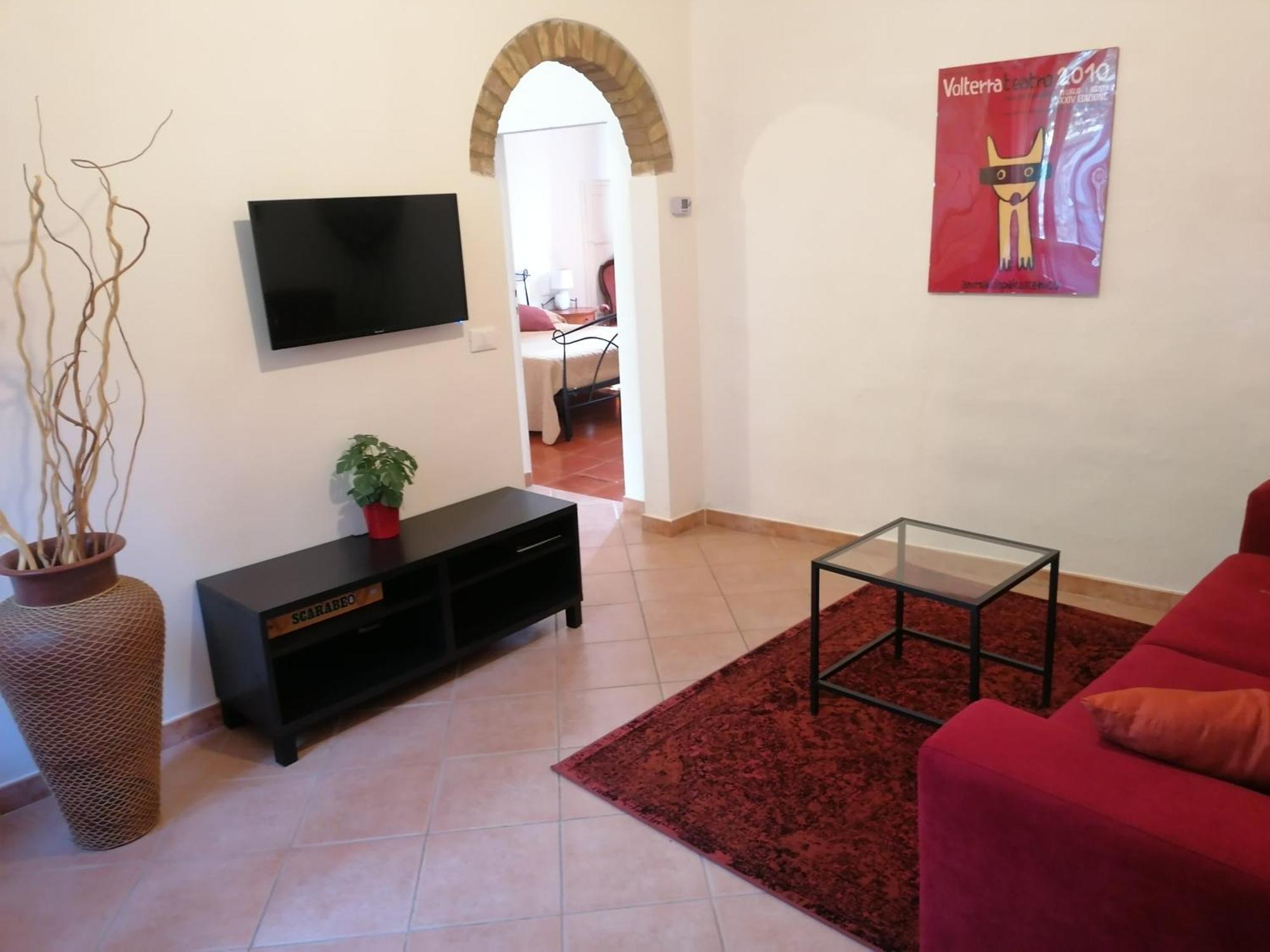 Appartamento Casa Mosaico Volterra Bagian luar foto
