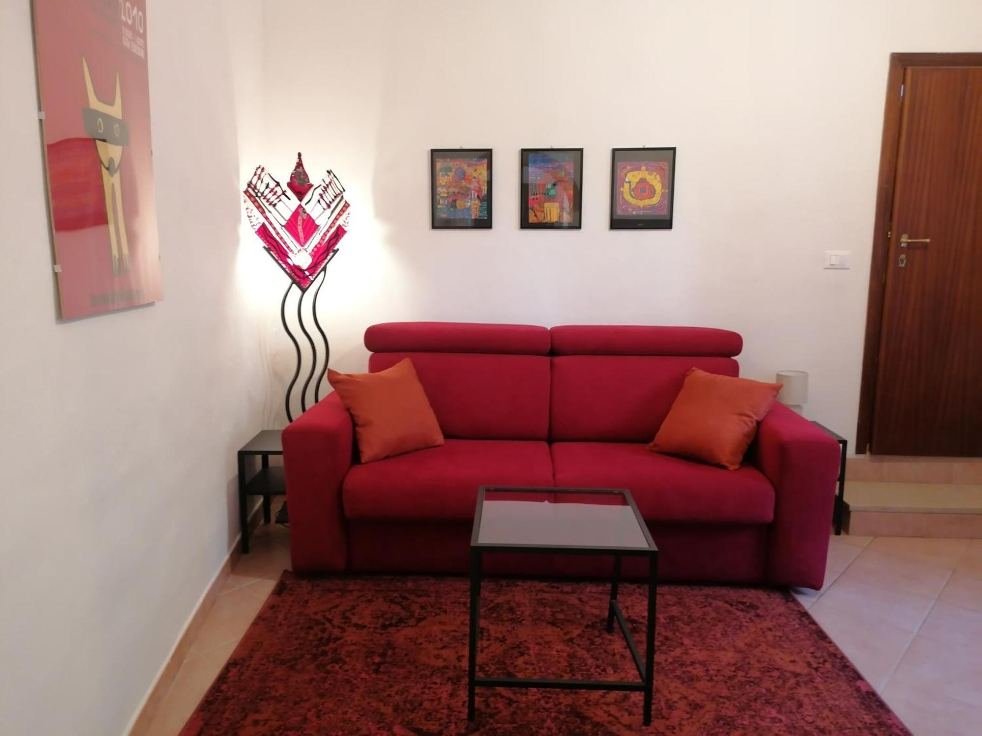 Appartamento Casa Mosaico Volterra Bagian luar foto